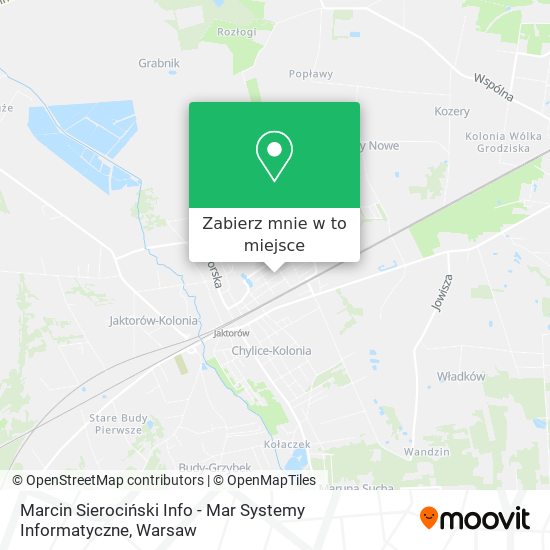 Mapa Marcin Sierociński Info - Mar Systemy Informatyczne