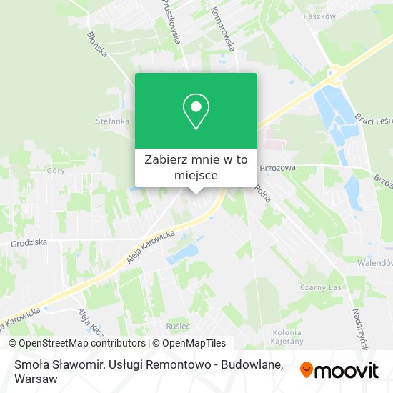 Mapa Smoła Sławomir. Usługi Remontowo - Budowlane