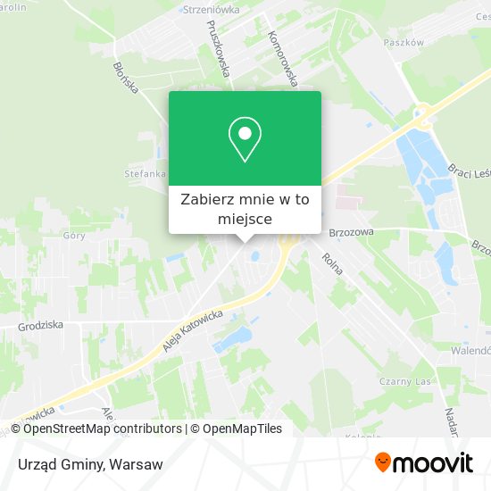 Mapa Urząd Gminy