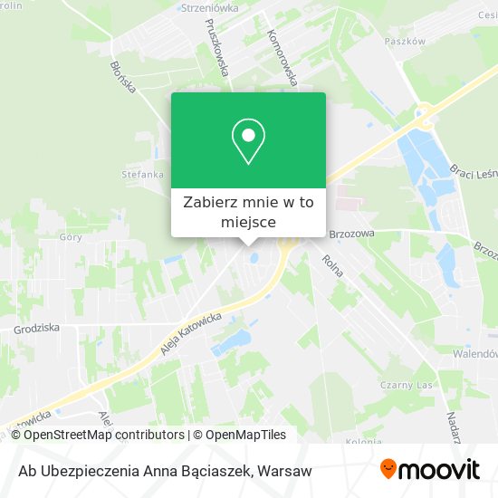 Mapa Ab Ubezpieczenia Anna Bąciaszek