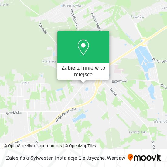 Mapa Zalesiński Sylwester. Instalacje Elektryczne