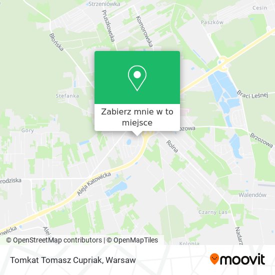 Mapa Tomkat Tomasz Cupriak