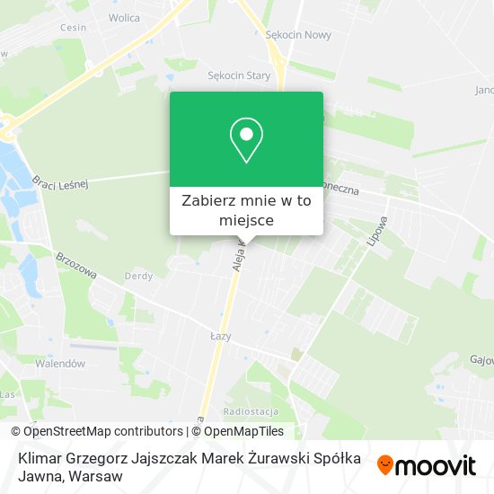 Mapa Klimar Grzegorz Jajszczak Marek Żurawski Spółka Jawna