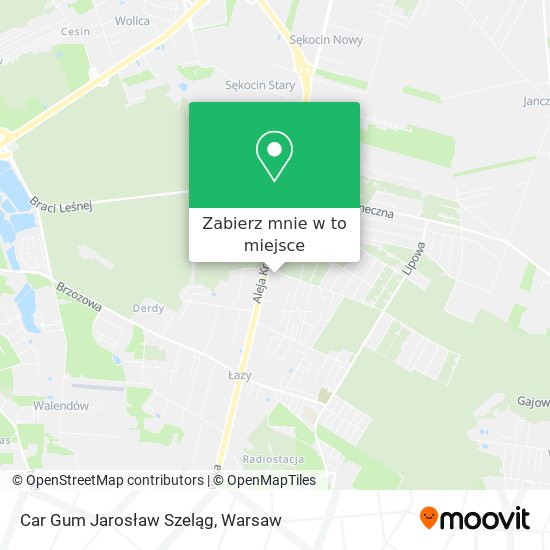 Mapa Car Gum Jarosław Szeląg