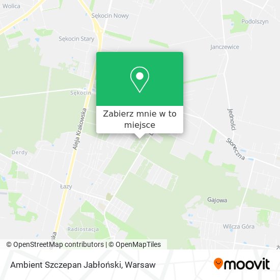 Mapa Ambient Szczepan Jabłoński