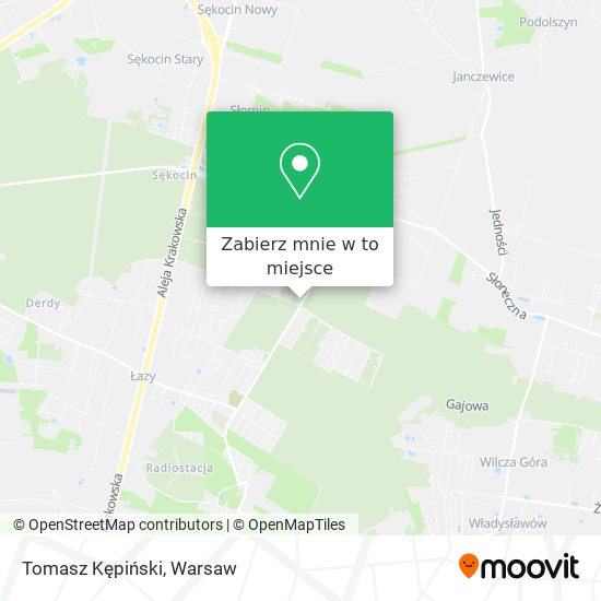 Mapa Tomasz Kępiński