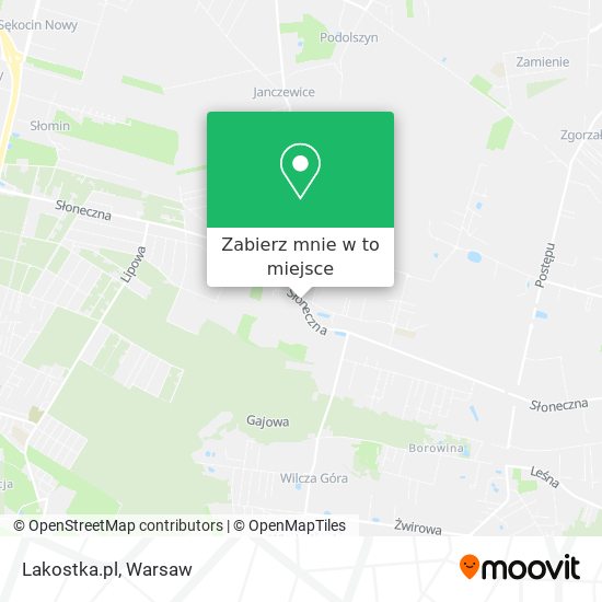 Mapa Lakostka.pl