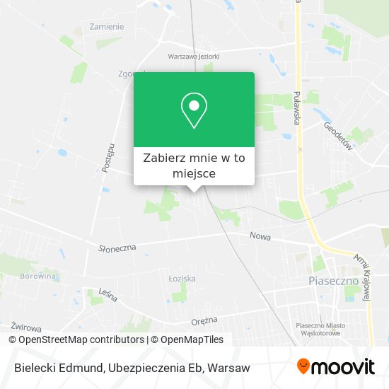 Mapa Bielecki Edmund, Ubezpieczenia Eb