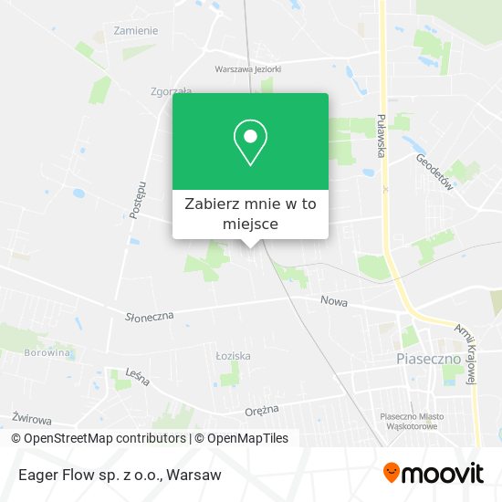 Mapa Eager Flow sp. z o.o.