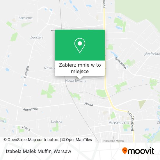 Mapa Izabela Małek Muffin