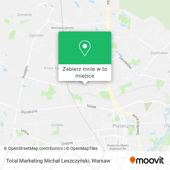 Mapa Total Marketing Michał Leszczyński