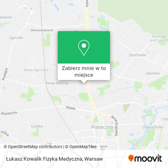 Mapa Łukasz Kowalik Fizyka Medyczna