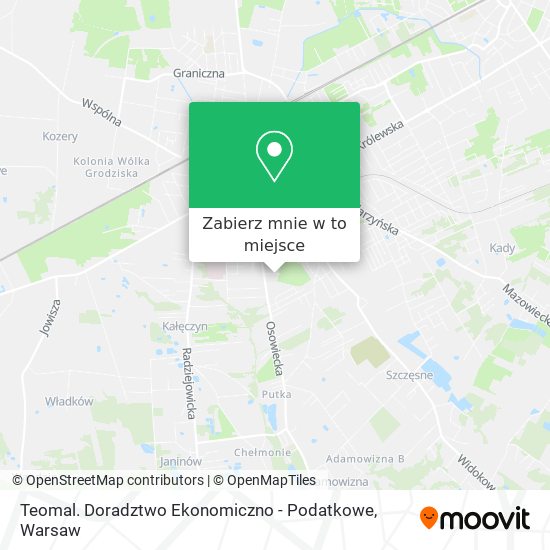 Mapa Teomal. Doradztwo Ekonomiczno - Podatkowe