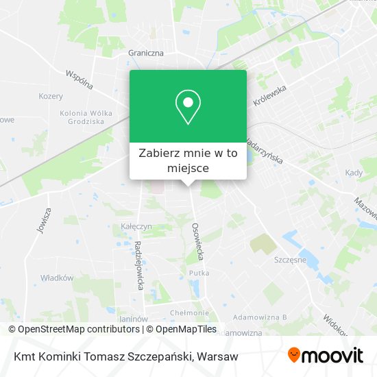 Mapa Kmt Kominki Tomasz Szczepański