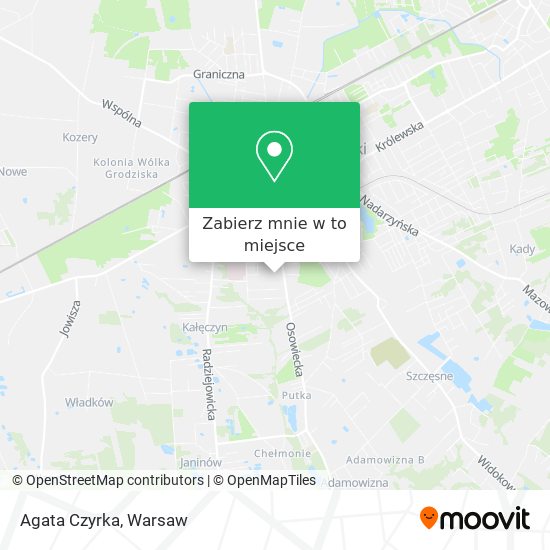 Mapa Agata Czyrka