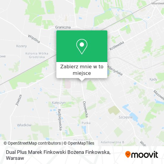 Mapa Dual Plus Marek Finkowski Bożena Finkowska