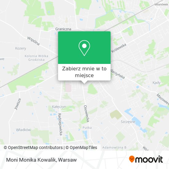 Mapa Moni Monika Kowalik