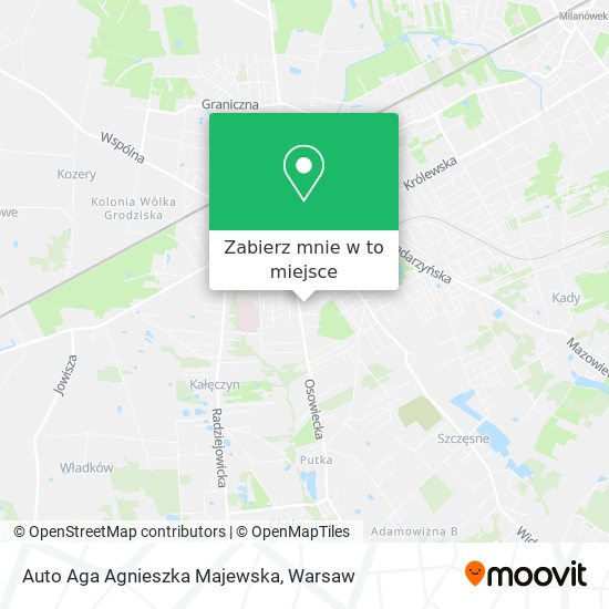 Mapa Auto Aga Agnieszka Majewska