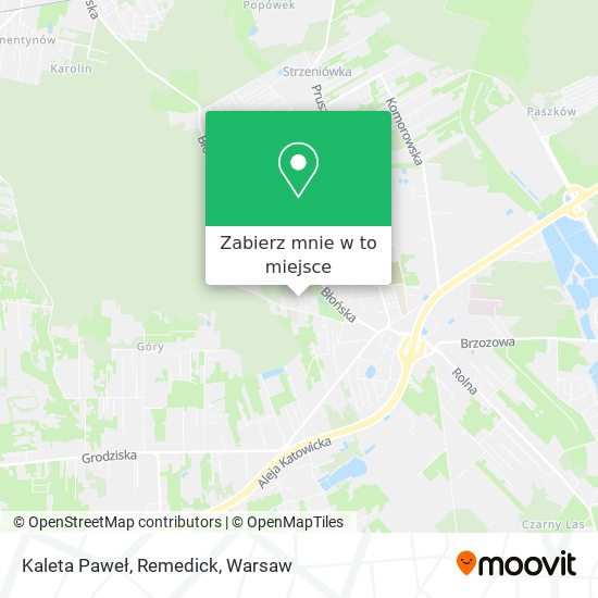 Mapa Kaleta Paweł, Remedick