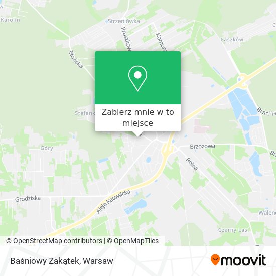 Mapa Baśniowy Zakątek