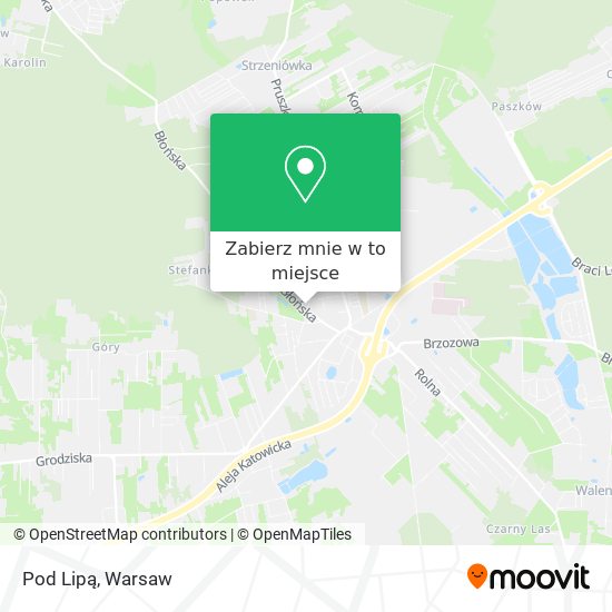 Mapa Pod Lipą