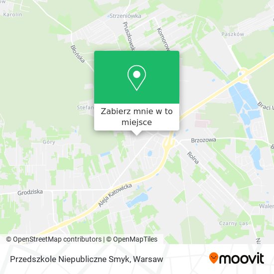 Mapa Przedszkole Niepubliczne Smyk