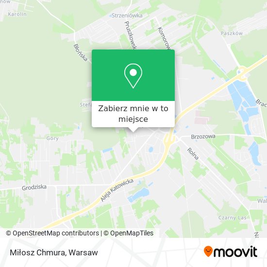 Mapa Miłosz Chmura