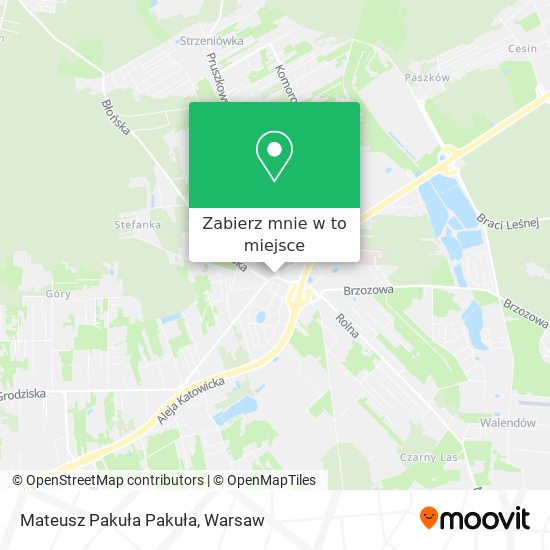 Mapa Mateusz Pakuła Pakuła