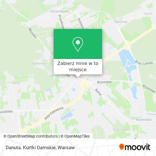 Mapa Danuta. Kurtki Damskie