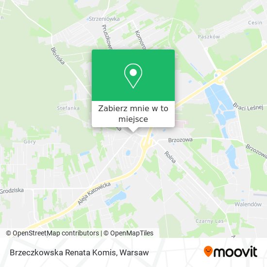 Mapa Brzeczkowska Renata Komis