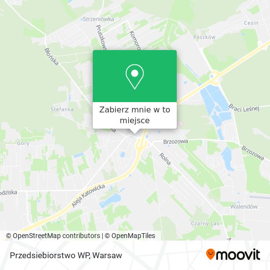 Mapa Przedsiebiorstwo WP