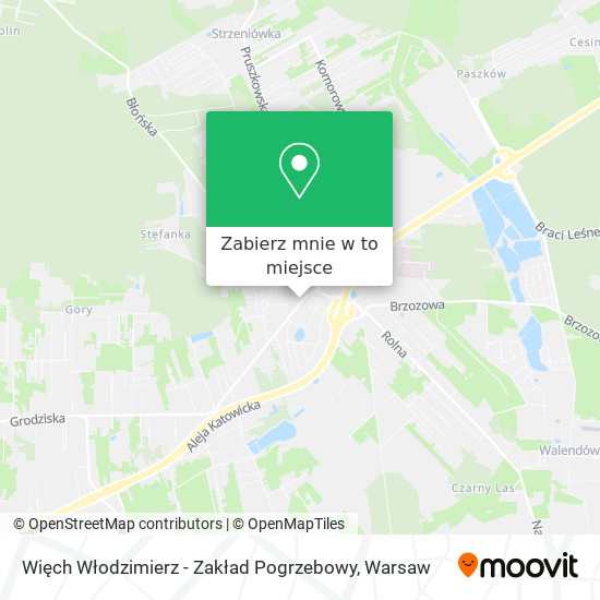 Mapa Więch Włodzimierz - Zakład Pogrzebowy