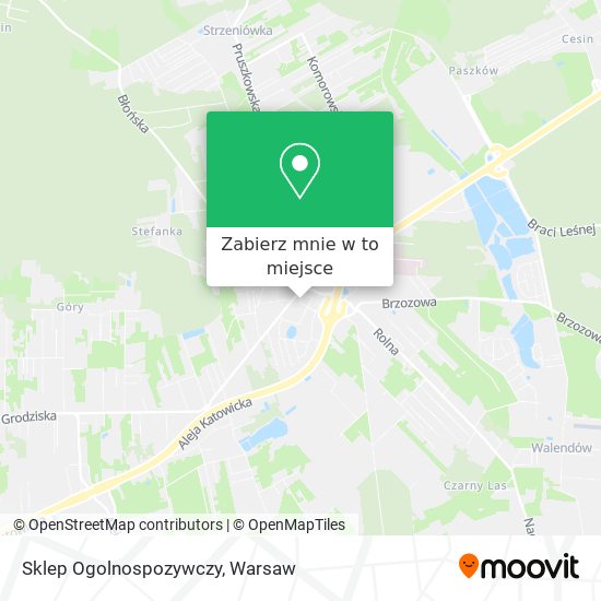 Mapa Sklep Ogolnospozywczy