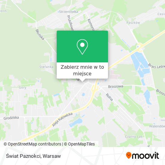 Mapa Świat Paznokci