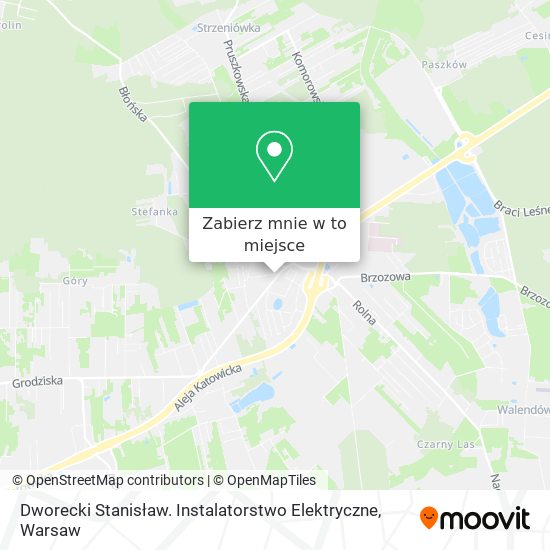 Mapa Dworecki Stanisław. Instalatorstwo Elektryczne