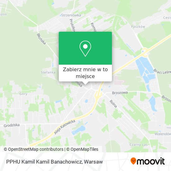 Mapa PPHU Kamil Kamil Banachowicz