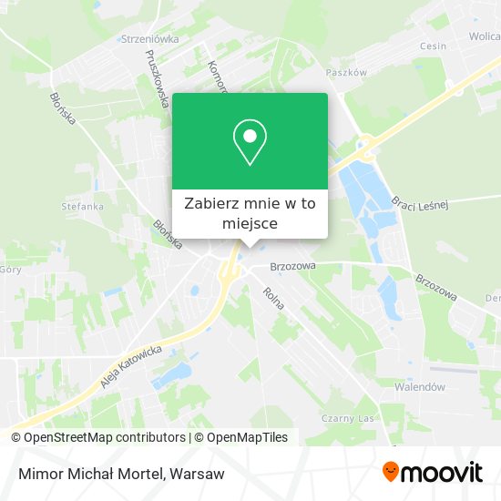 Mapa Mimor Michał Mortel