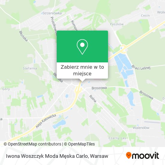 Mapa Iwona Woszczyk Moda Męska Carlo