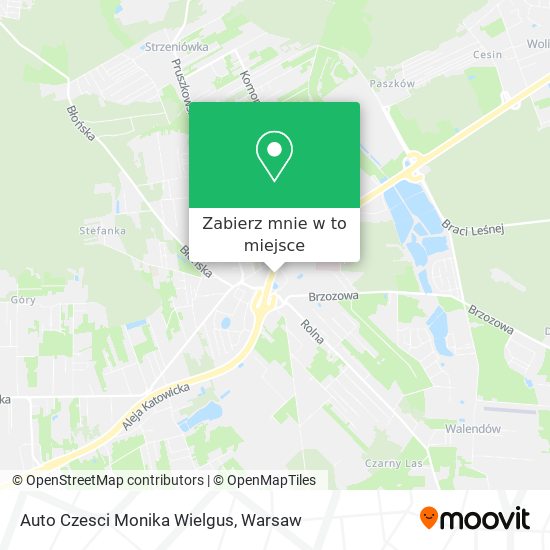 Mapa Auto Czesci Monika Wielgus