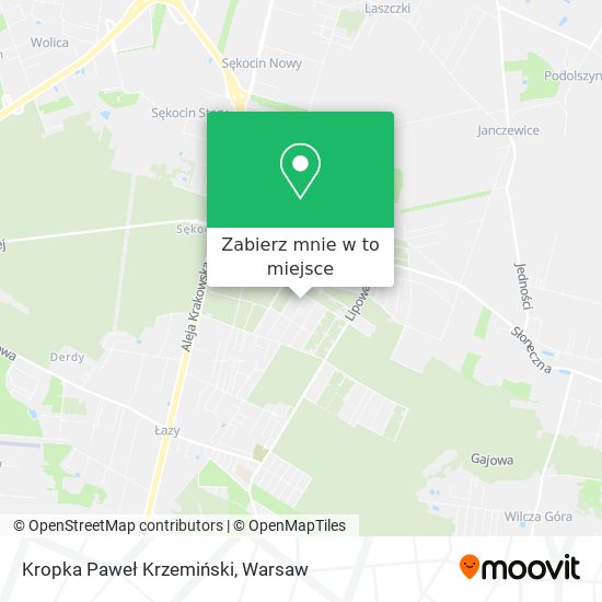 Mapa Kropka Paweł Krzemiński