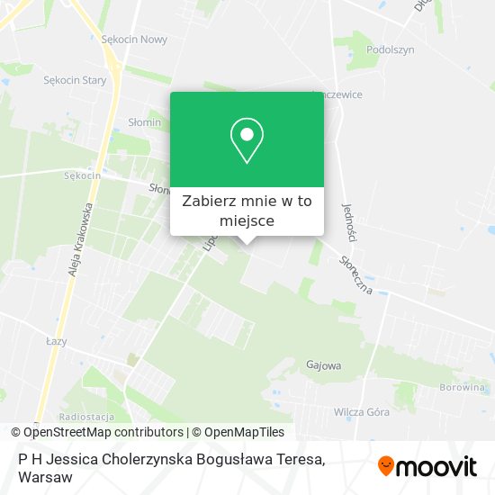 Mapa P H Jessica Cholerzynska Bogusława Teresa