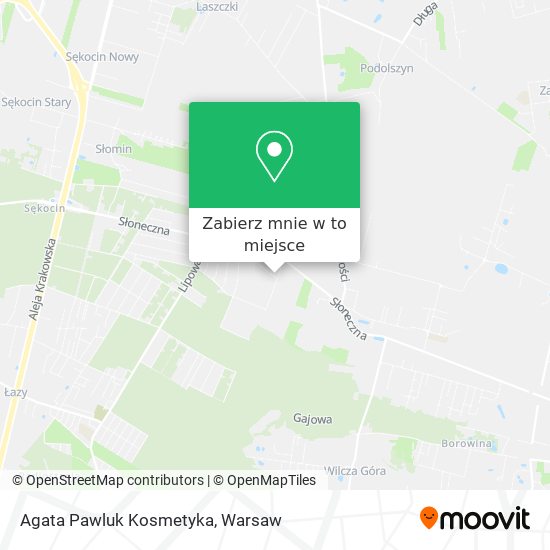 Mapa Agata Pawluk Kosmetyka