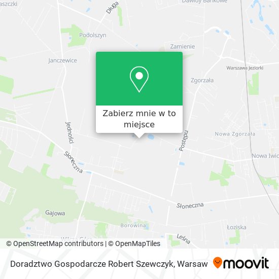 Mapa Doradztwo Gospodarcze Robert Szewczyk