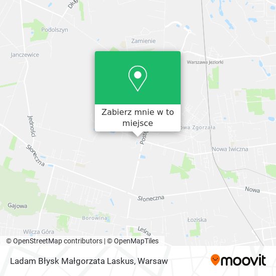 Mapa Ladam Błysk Małgorzata Laskus