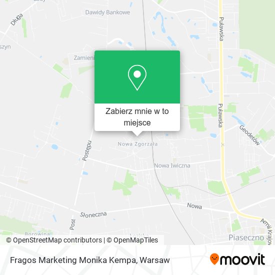 Mapa Fragos Marketing Monika Kempa