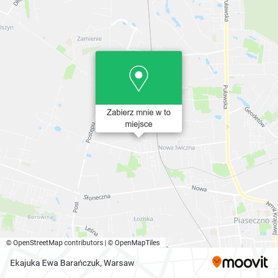 Mapa Ekajuka Ewa Barańczuk