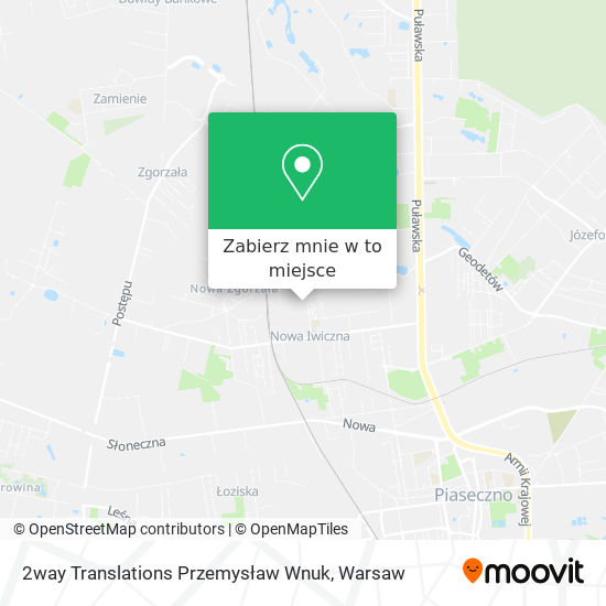 Mapa 2way Translations Przemysław Wnuk