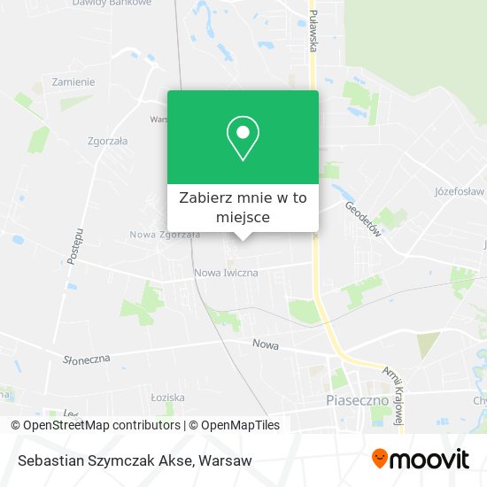 Mapa Sebastian Szymczak Akse