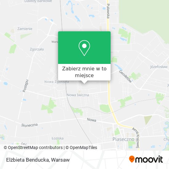 Mapa Elżbieta Benducka