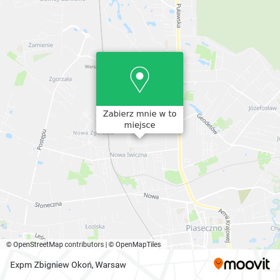 Mapa Expm Zbigniew Okoń